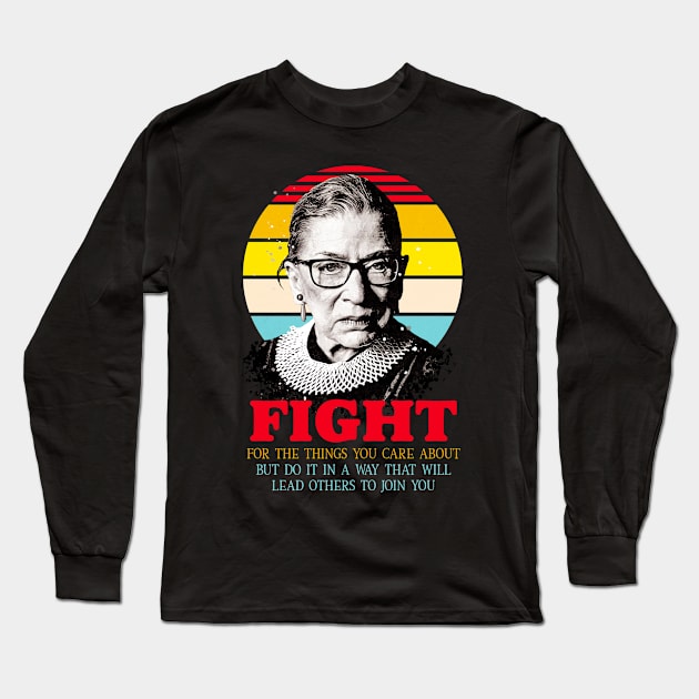 RBG quote Long Sleeve T-Shirt by BAJAJU